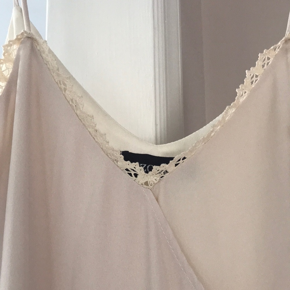 Cream wrap dress - Picture 3 of 3